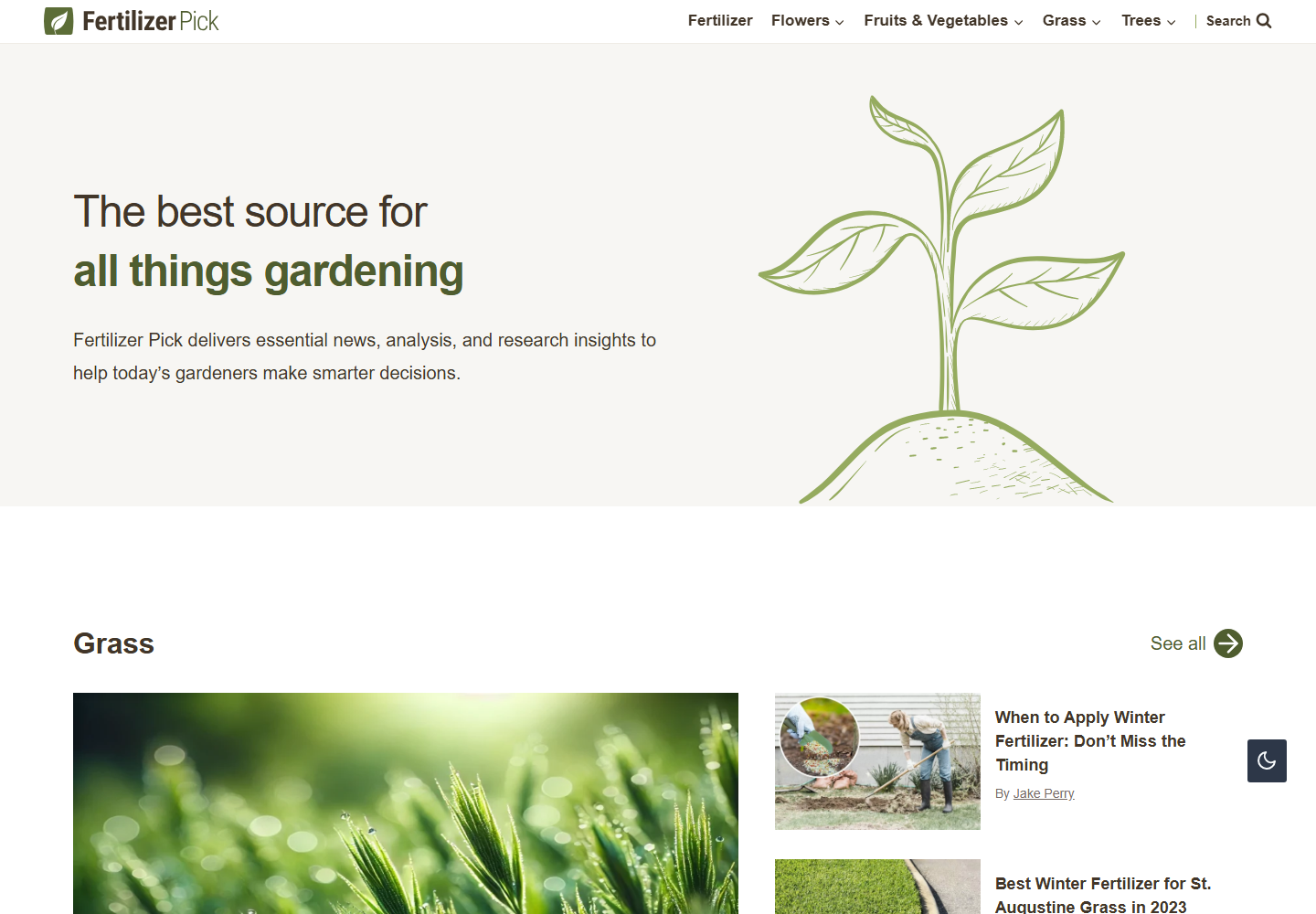 Fertilizerpick website preview