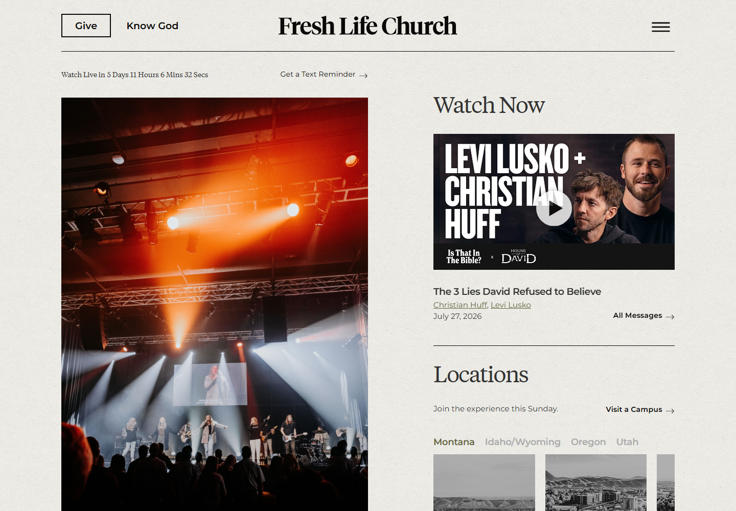 Freshlife website preview