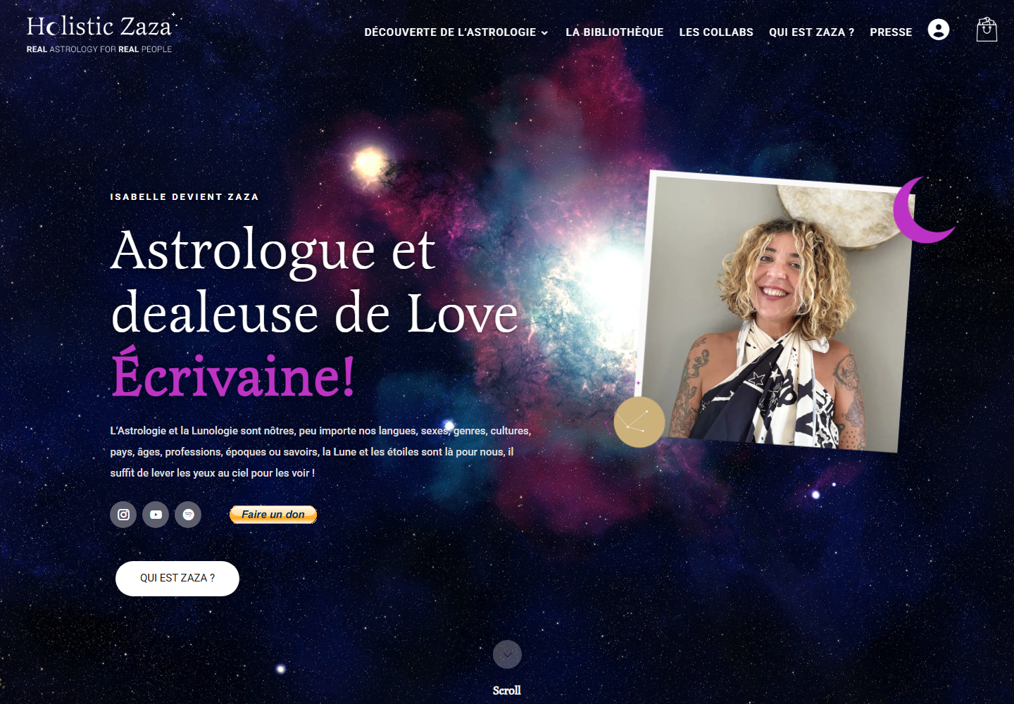 Holisticzaza website preview