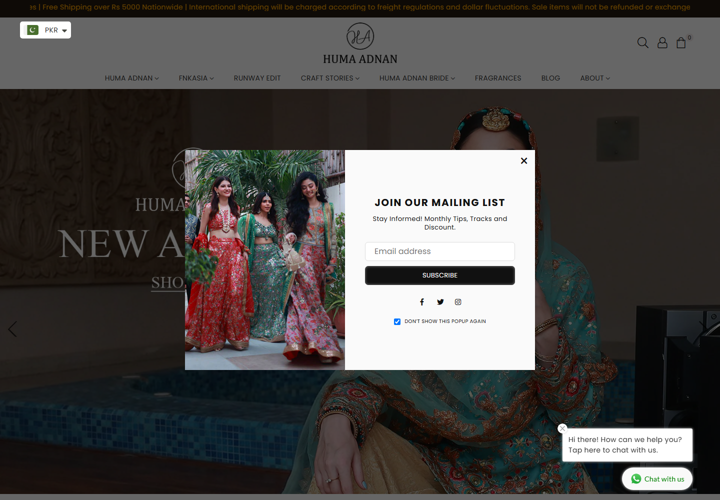 Humaadnan website preview