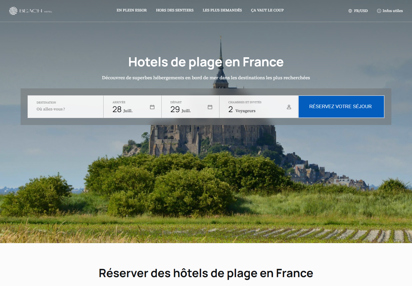 Inaativ website preview