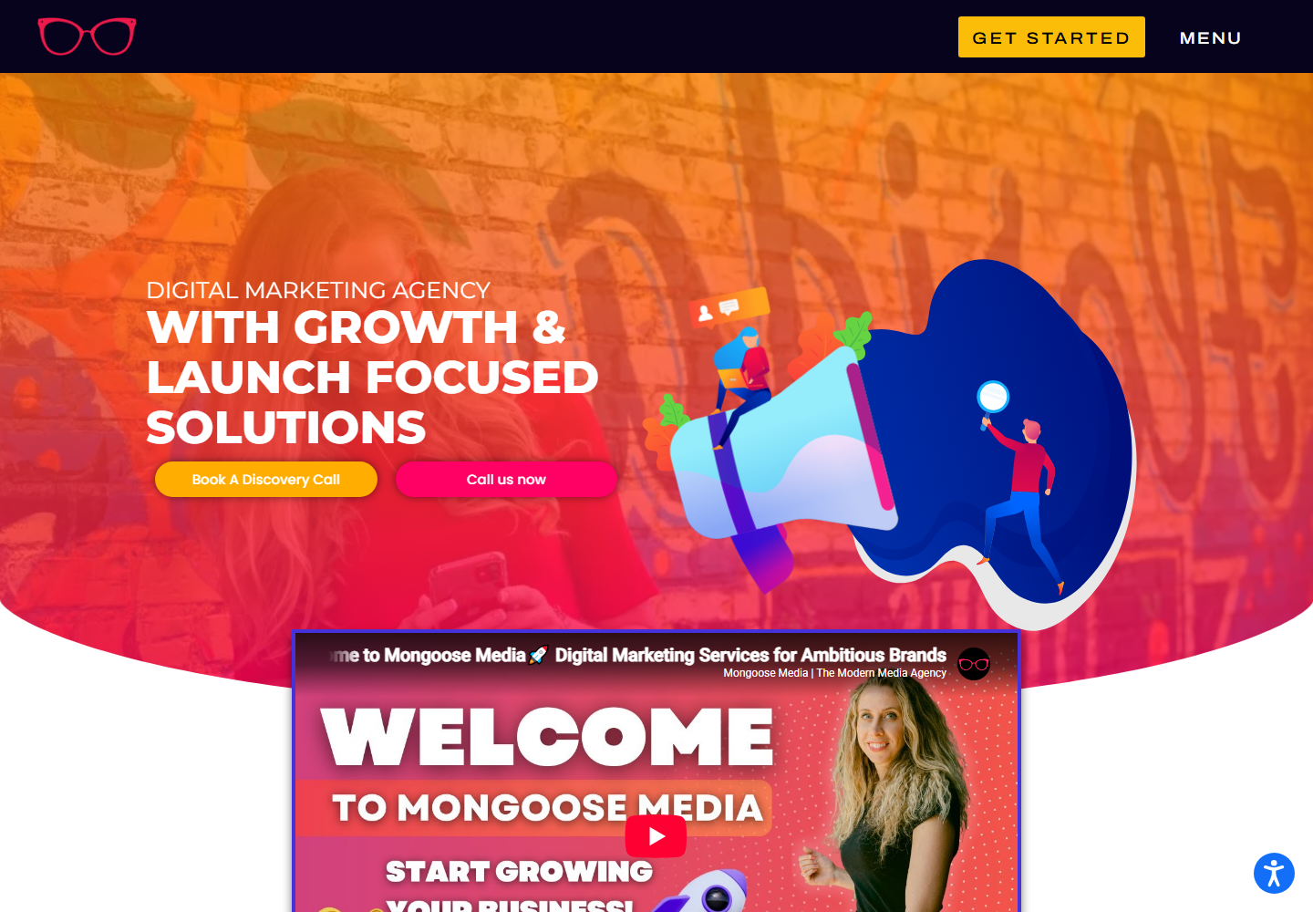 Mongoosemedia website preview