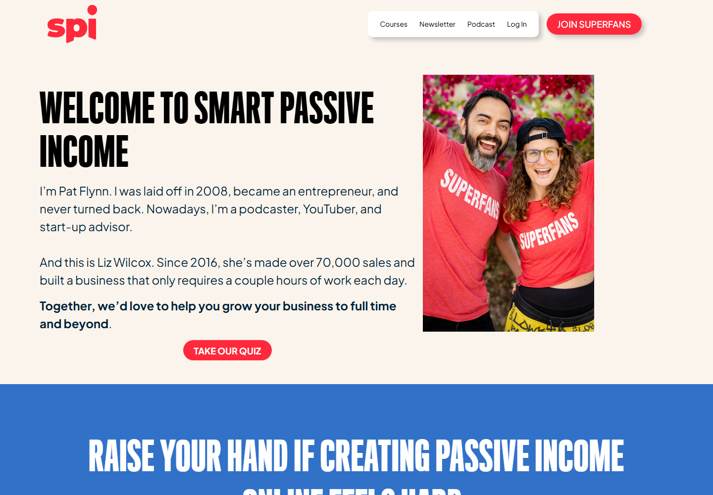 Smartpassiveincome website preview