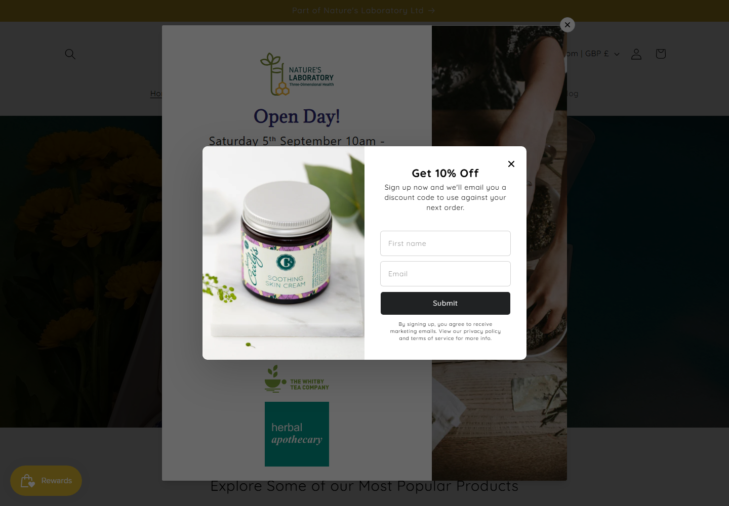 Sweet Cecily's website preview