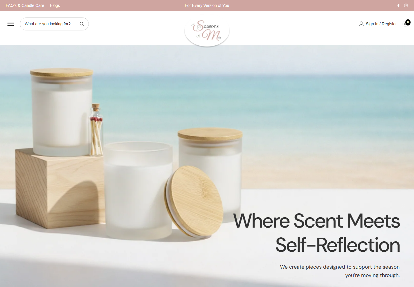 Theseasonsofme website preview